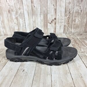 Merrell Sport Sandals Hiking‎ Walking Comfort Adjustable Straps Black 10
